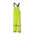 Bulwark Men's Hi Visibility Flame Resistant 9.5 Oz. Rain Bib Overalls